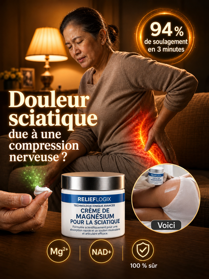 Crème au Magnésium Sciatique - Yaounde